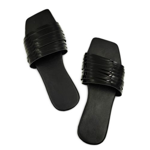 Shoebration Black Spring Women Chappal For Girls & Women