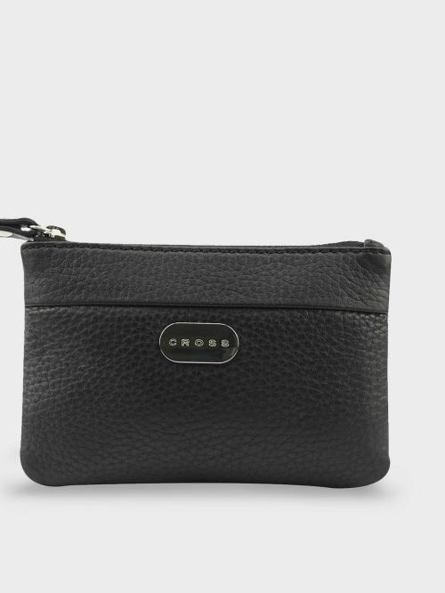 Cross Black Leather Wrist Loop Purse Clutch JioMart