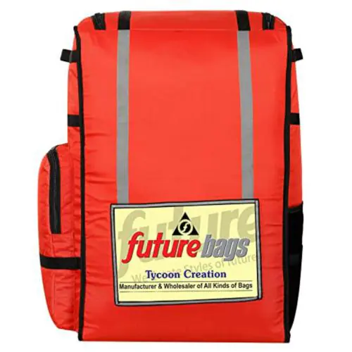 Future Red Polyester E-Commerce Logistic Delivery Waterproof Backpack 139 Ltr