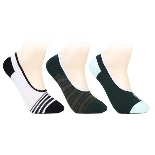 Bonjour Men's Footlets Multipack Socks