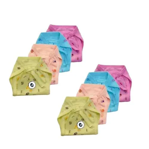 BIGMOTHERS Newborn baby nappy set ( 8 piece nappy)