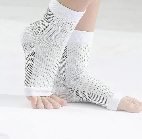 USOXO Orthopedic Neuro Socks for men and women| Outdoor Sport Ankle Compression Socks for Plantar Fasciitis, Arch Support, Foot & Ankle Swelling, Achilles Tendon, Heel Pain, Injury Recovery, Diabetic Non Toxic Pack of 1