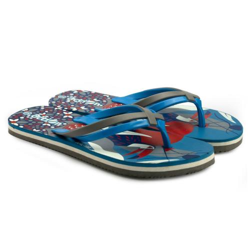 Action Grey Flip Flops for Women