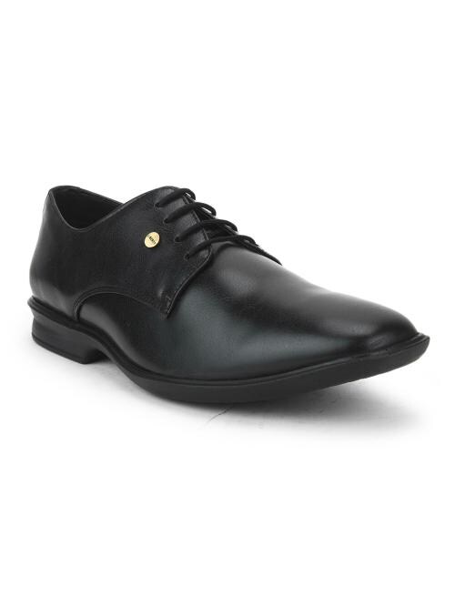 Fortune By Liberty Lucio-201_Black Formal Shoes For Men