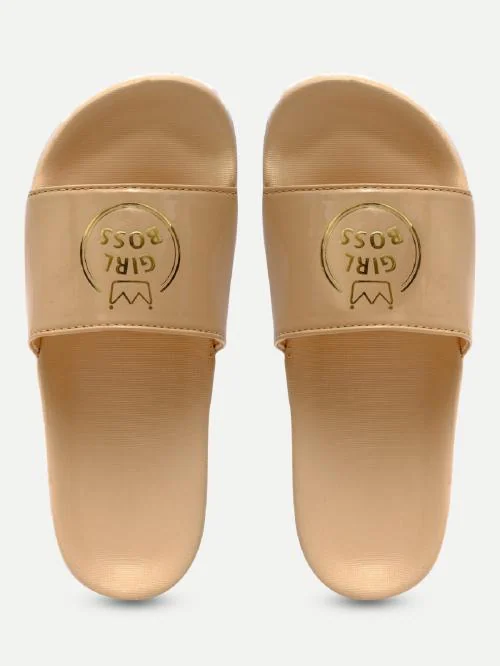 Buy AMACLASS Women's Casual Slides Slippers Fashion Flip FlopBeige