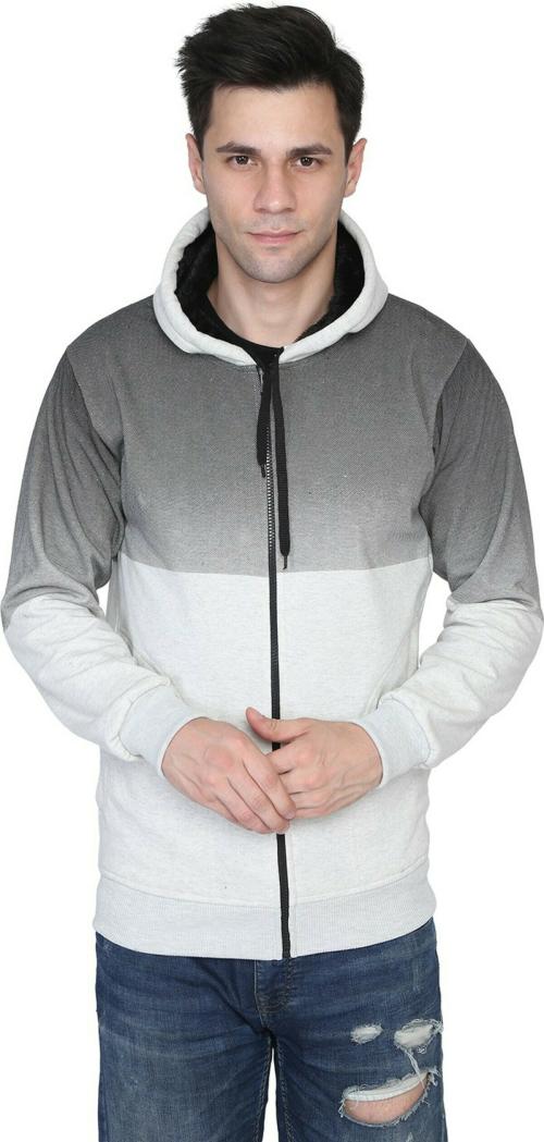 Ahhaaaa Men Full Sleeve Hooded Neck Sweatshirt