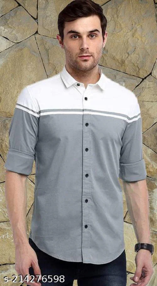 GAT FASHION Men's Regular Fit Cotton Casual Shirt