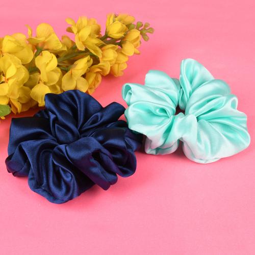 Buy NNR Satin Silk Large Hair Scrunchies For Girls And Womens, Satin