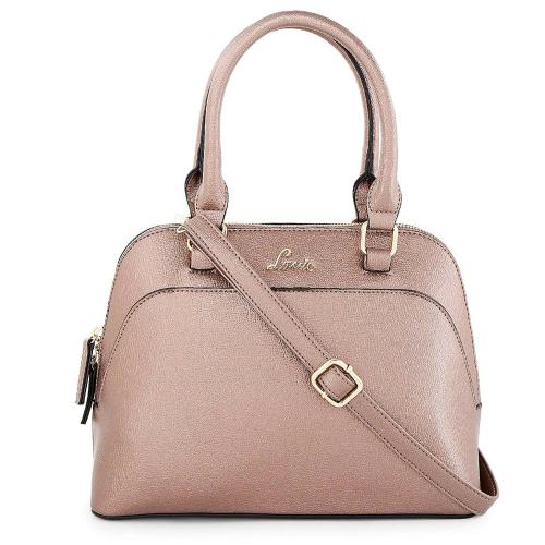 LAVIE VALLE MED DOME SAT Gold Handbags