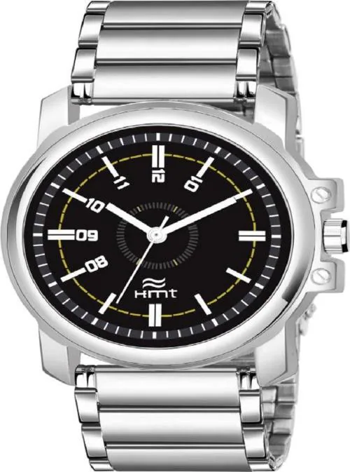 HAMT Black Dial Analog Watch for Men