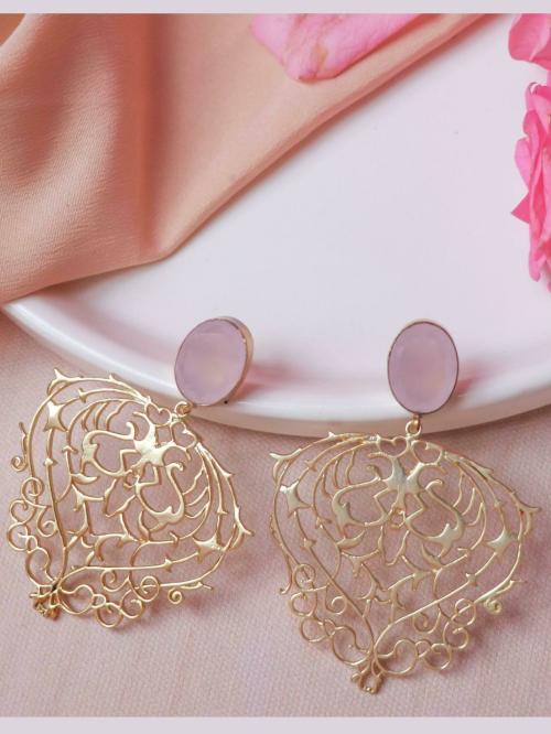 Johori Drop Earring Gold (For Women)