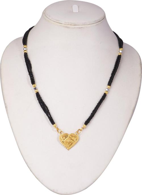 Buy Ramdev Art Fashion Jewellery Black, Gold GoldPlated Copper, Alloy