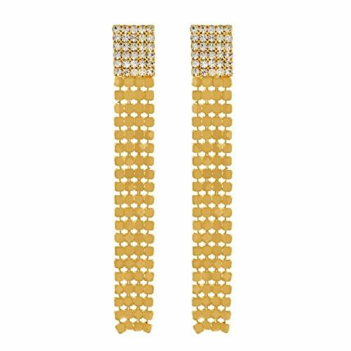 One Stop Fashion Hanging Earring Gold for Girls and Women