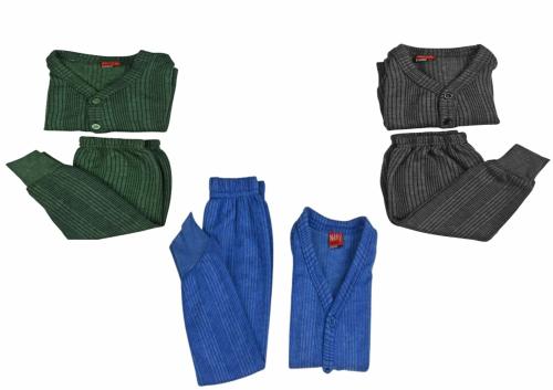 NIKKY OSWAL Top - Pyjama Set Thermal for Baby Boys & Baby Girls (Pack of 3)