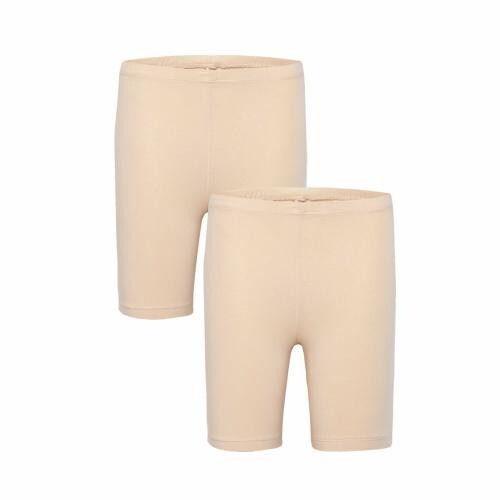Charm N Cherish Girls Shorts - Nude color - Pack of 2