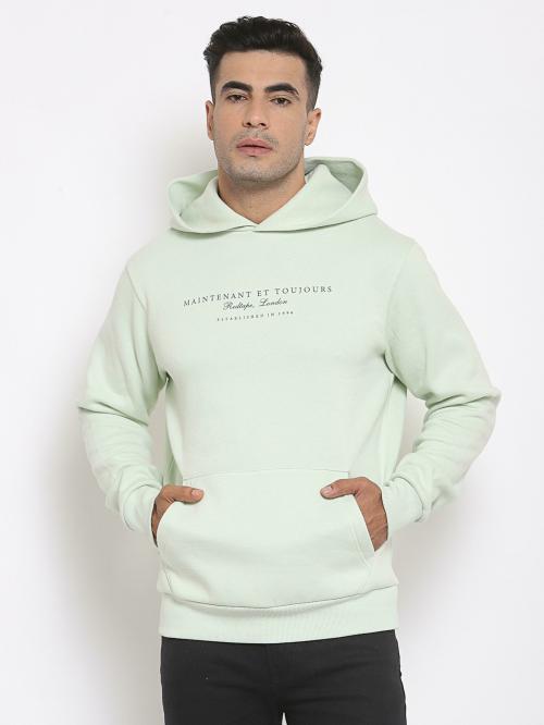 Red Tape Men's Mint Green Hoodie