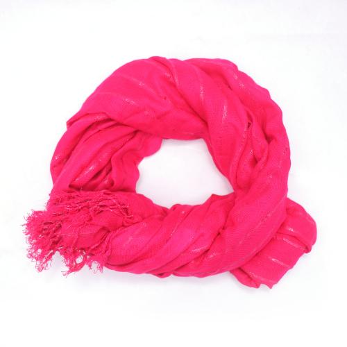 Buy NAVMAV Cotton Scarf Wraps for Summer Pink Color Striped Design
