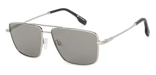 John Jacobs Polarized Square Full Rim Grey Sunglasses Men and Women Medium JJ S13146