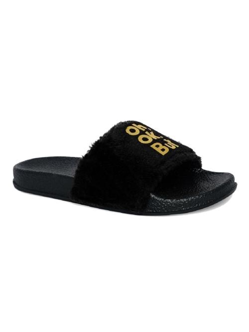 AMACLASS Women's Slippers Casual Fashion Flip Flop-Black