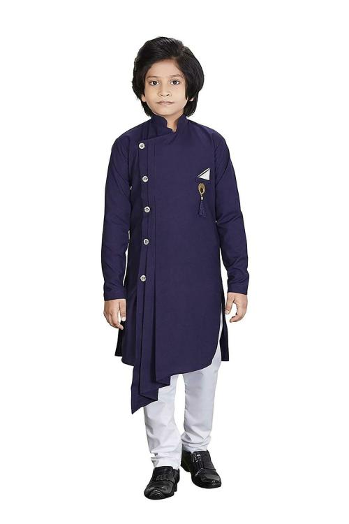 FELIZ THE DESIGNER STUDIO Boys Cotton Kurta Payjama Set