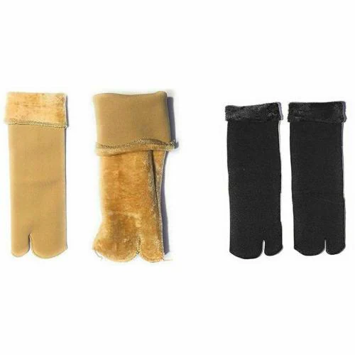 Nevya Women winter fleece fur socks (Pack of 4)