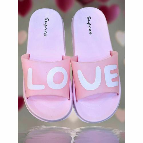 FOOTLOOK Sleepers Girls Casual Chappals, Bathroom Footwear, Trendy Flipflops For Daily Wear, Walking Slippers (SLEEPERS-GIRLS-PINK-10)
