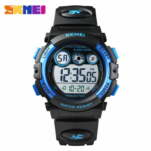 SKMEI Kids Sports Watch, Multi Function Digital Kids Watches Waterproof LED Light Wristwatches for Boys Girls, Digital-1451