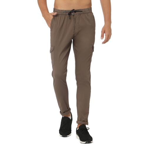 Reelize - Men's Cotton Pant | 6 Pockets , Cargo Pant | Full length | Mud Color | Ideal for Casual / Party / Office wear | Pack of 1 | Size 38