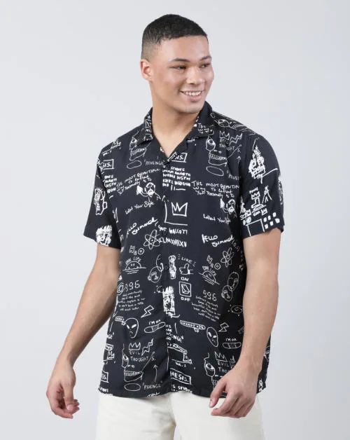 Bene Kleed Men Digital print Half sleeves shirt