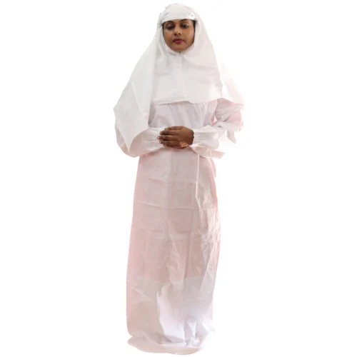 REIMS MUSLIM PRAYER DRESS WHITE
