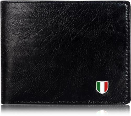 Giovanny Black Genuine Leather Wallet
