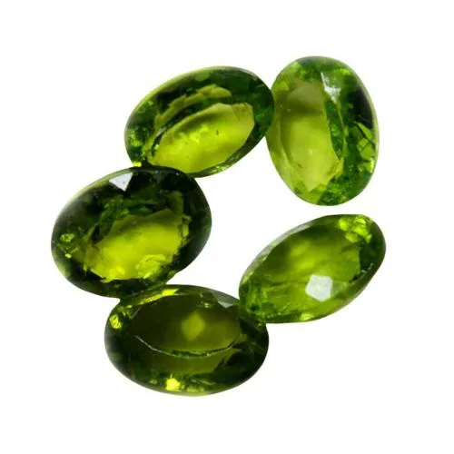 55Carat Natural Peridot at Wholesale Rate 1.25 Ratti 1.13 Carat Oval Shape Mani Stone Loose Gemstone 1 Pcs