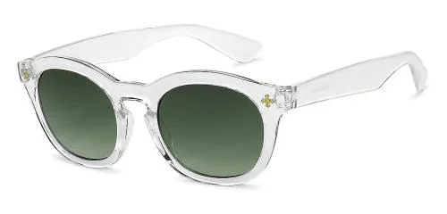 Hooper By Lenskart 100 Percentage UV Protected Full Rim Oval Transparent Sunglass for Boys and Girls (8 to 12 Years)