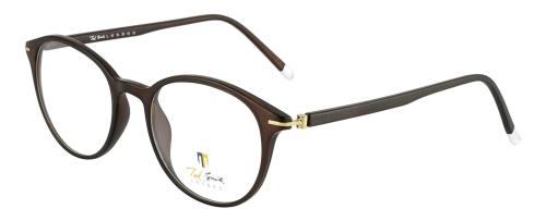 Ted Smith Round Transparent Sunglasses (Men And Women)