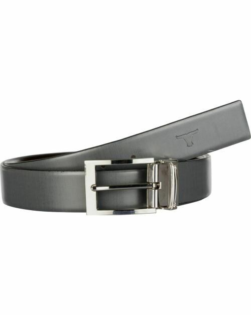 BULCHEE Men Formal Grey, Brown Genuine Leather Reversible Belt