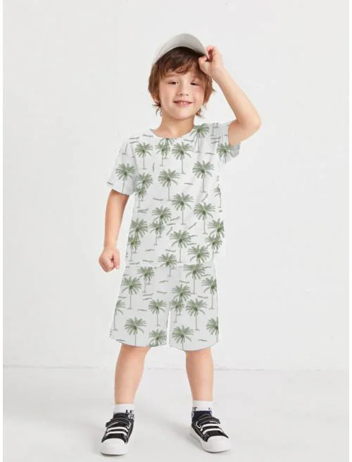 METRO STITCH Trending Cord Summer Clothing Set For Boys&Girls White 6-7 Y