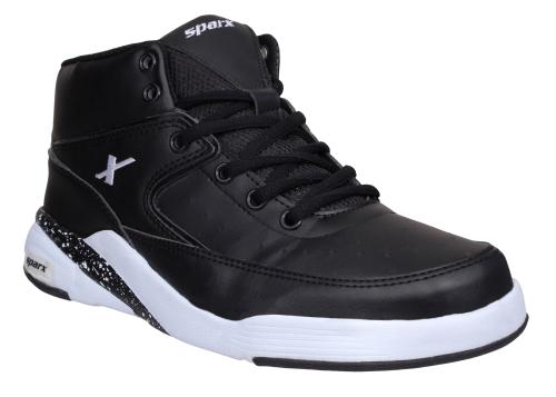 Sparx Men SM-285 Black White Sports Shoes