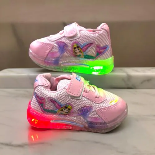 ICONIC ME NEW PINK -BARBIE LED SHOES FOR GIRLS