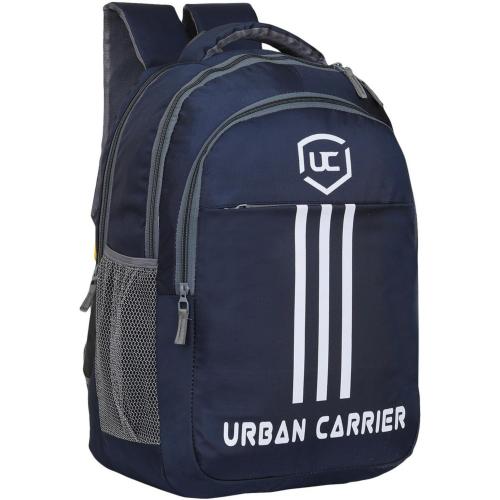 Urban Carrier Dark Blue Laptop Backpack, 35 L|Laptop Bag|College Backpack|School Bag