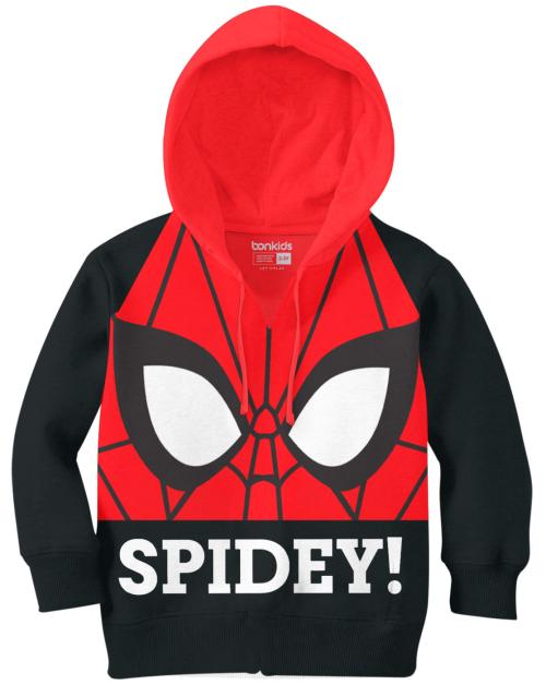 Spidey! Black&Red Boys Hoodie