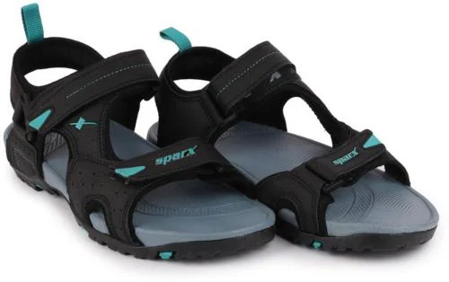 Sparx Men SS-528 Black Mint Floater Sandals