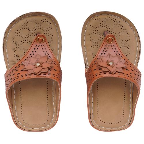 Banuchi women Tan wedges heels Casual shoes