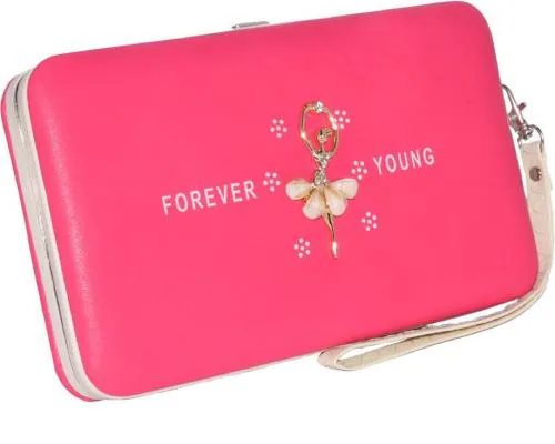 Acort Party Pink Clutch - Regular Size