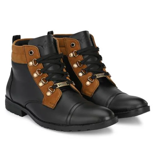 Buy Vellinto Black Boots for men Online at Best Prices in India JioMart.