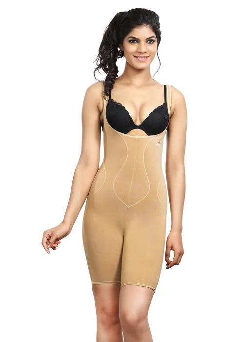 ADORNA Slimmer Body Suit - Beige - XXL