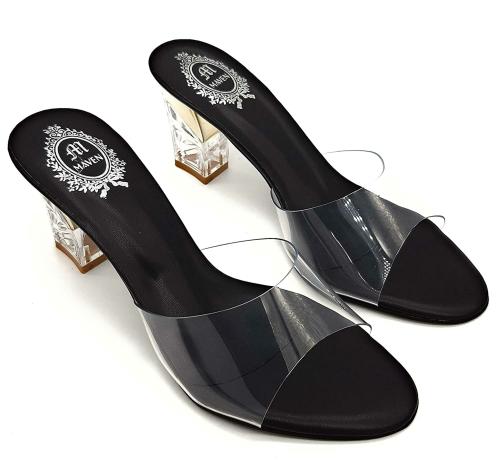 Maven Women Sandal Heels (Black)