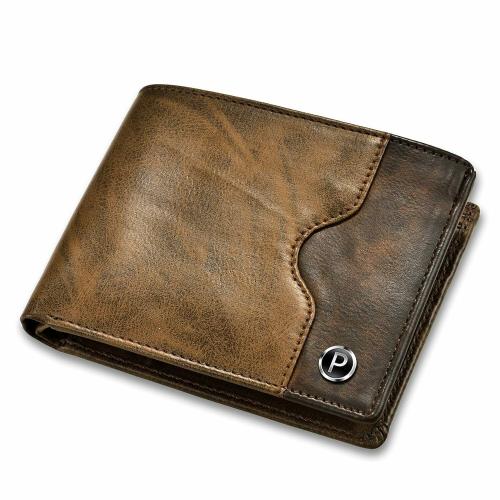 Piraso Men Casual Brown Leather RFID Wallet - Mini- 6 Card Slots - (SPW 4060 BROWN)