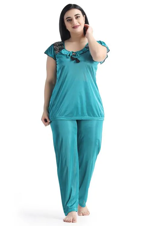 Cotton Ladies Plain Night Suits, Size: Large at Rs 390/piece in Ahmedabad |  ID: 26172290333