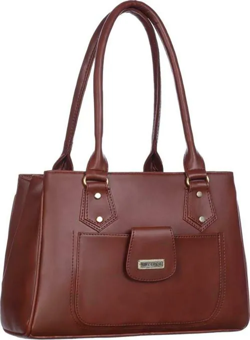 Creeper Brown Leatherette Shoulder Bag