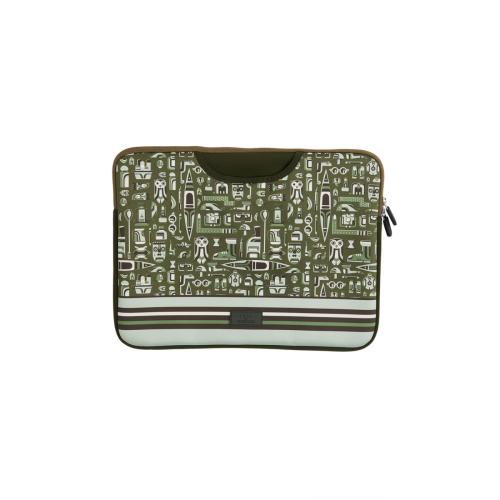 Buy TEAL By Chumbak Travel The World Laptop Sleeve 13inch Online at